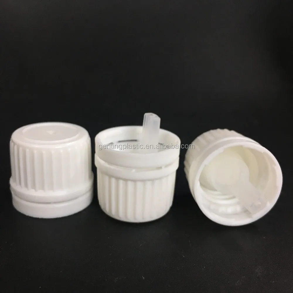 18mm White Tampeproof Essential Oil Cap,Temper Proof Cap For Essential