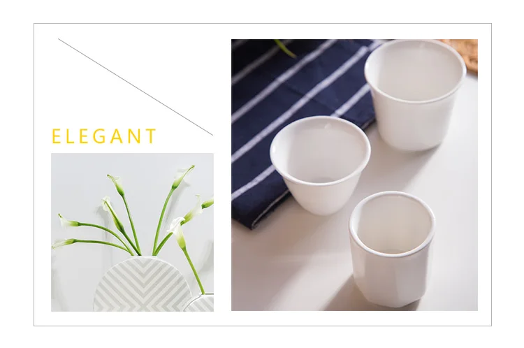 Personalised Ceramic Tea Cups Coffee Cup Without Handles