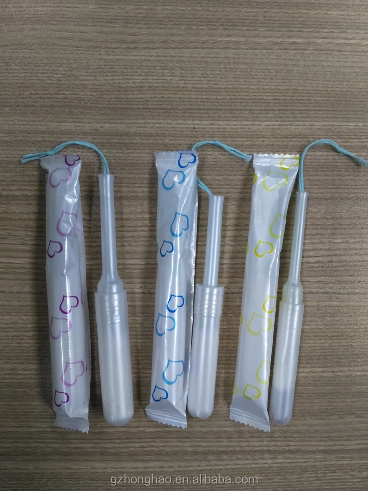 Feminine Hygiene Tampon Factory Pearl Plastic Applicator Tampons For ...