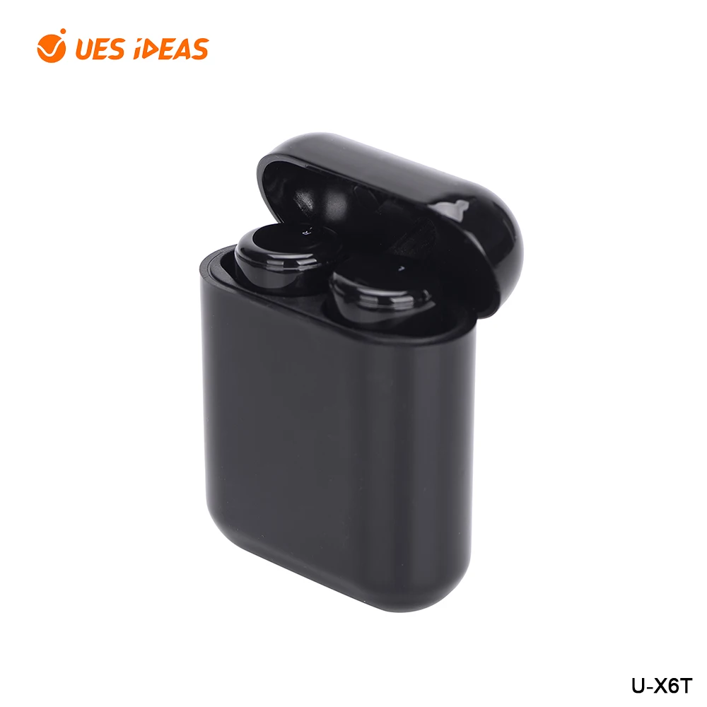

New Products Wireless Mini Stereo Bluetooth TWS Earbuds with Mic, Black;blue;brown;gold;orange;red;silver;white;yellow