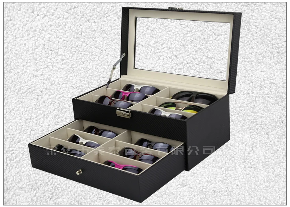Sunglasses Eyeglasses Eyewear Display Case With Lock Buy Eyeglasses