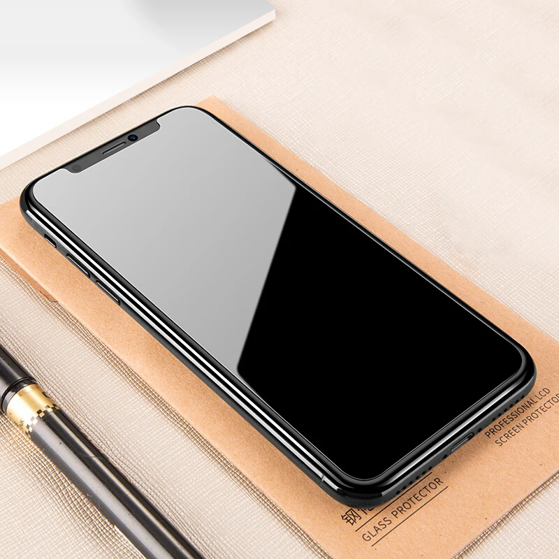 
high quality 0.26mm 2.5D mobile phone tempered glass screen protector cheap price protective film for iphone 6 7 8p x/xs xs max 