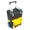 23" metal Portable Toolbox Storage Rolling Work Cabinet Mobile Tool Box Wheels Bin Chest