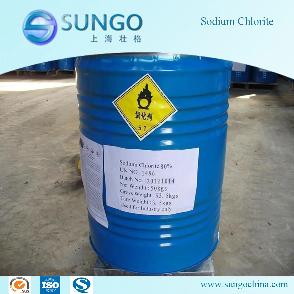 High Purity Sodium Chlorite 80% White Powder 7758-19-2 Factory Price