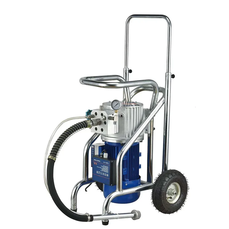 电动高压柱塞高压无气喷涂机油漆碳刷喷涂机柱塞泵