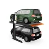 2 post double level vertical car parking lift auto lift parking for sale