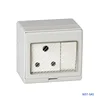 South Africa Type IP55 Electronic 1 Gang Switched Socket In Wall Switches