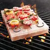 Prime Himalayan Natural Crystal Rock Salt Tiles Plates Slabs Block for BBQ Barbecue Cooking