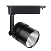 30w 50w 70w 80w 100w Exhibition Lighting Black Aluminium Housing Cob Led Track Light