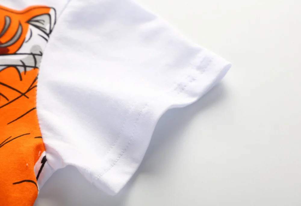 
baby boy summer cotton cartoon t-shirt 