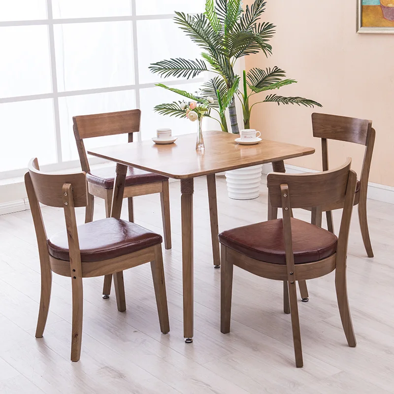 Wooden Restaurant Wood Set Cafe Table And Chair - Buy Restaurant Wooden ...