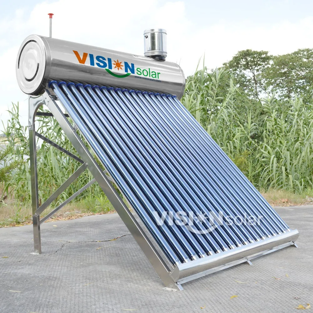 
200L Non pressure Vacuum Tube Solar Water Heater 