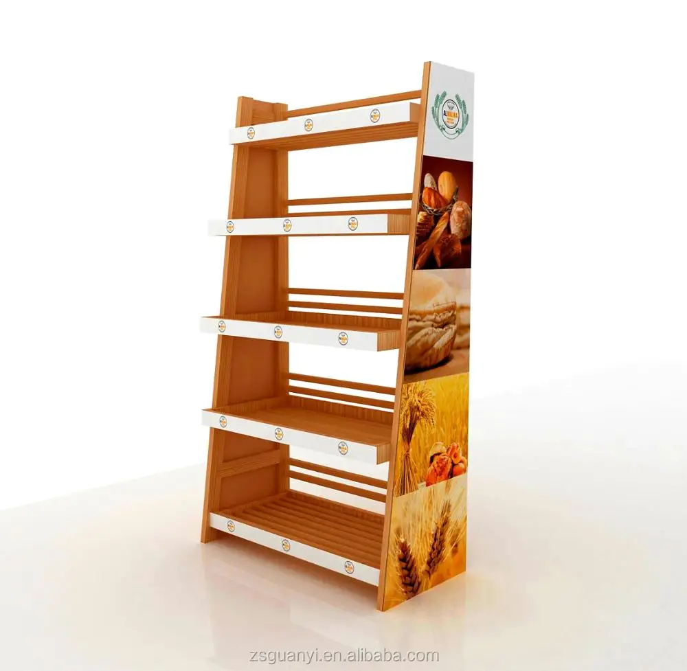 New Design Modern Bread Dessert Shelves/customized Metal Display Rack