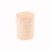 Eco-friendly disposable Bamboo toothpick with plastic box