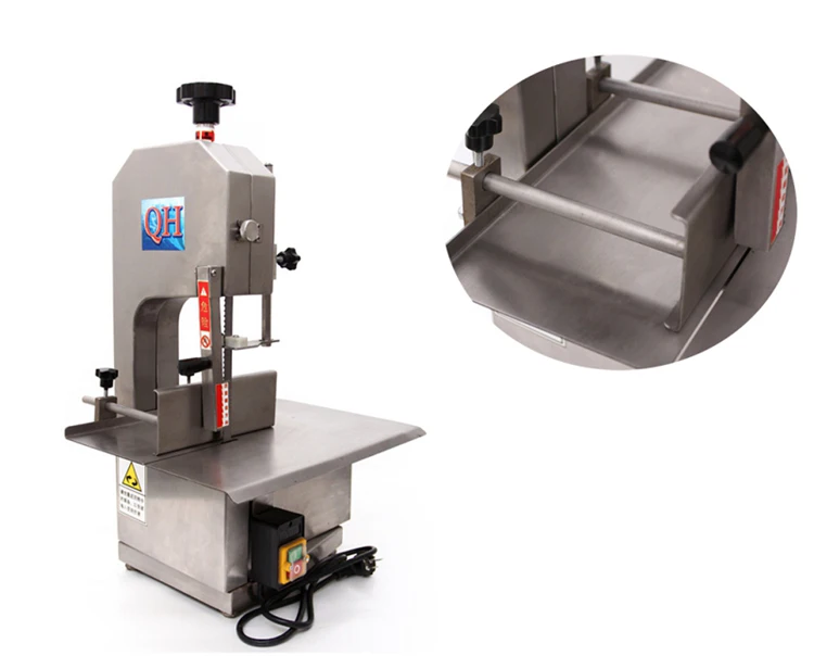 
Household Using Mini Bone Sawing Machine 170A Stainless steel Frozen Fish Kitchen Equipment Table Top Bone Saw Cutting Machinery 