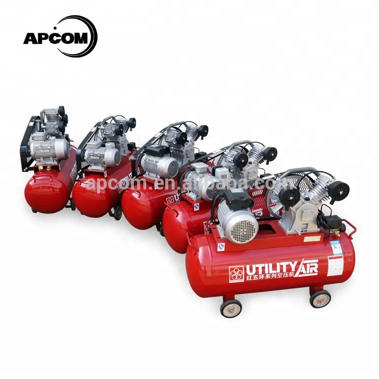 Low Noise APCOM Wholesale Belt Drive 220V 3 Phase Power 2HP