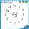 big transparent led floating clock