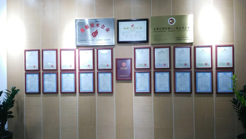 patents & certificates