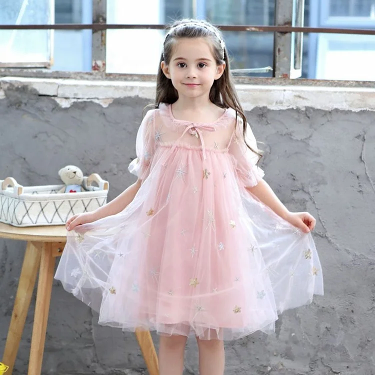 

Baby girl summer princess dress Kids frock dress Toddler Girl dress Children Outwear 2-7years