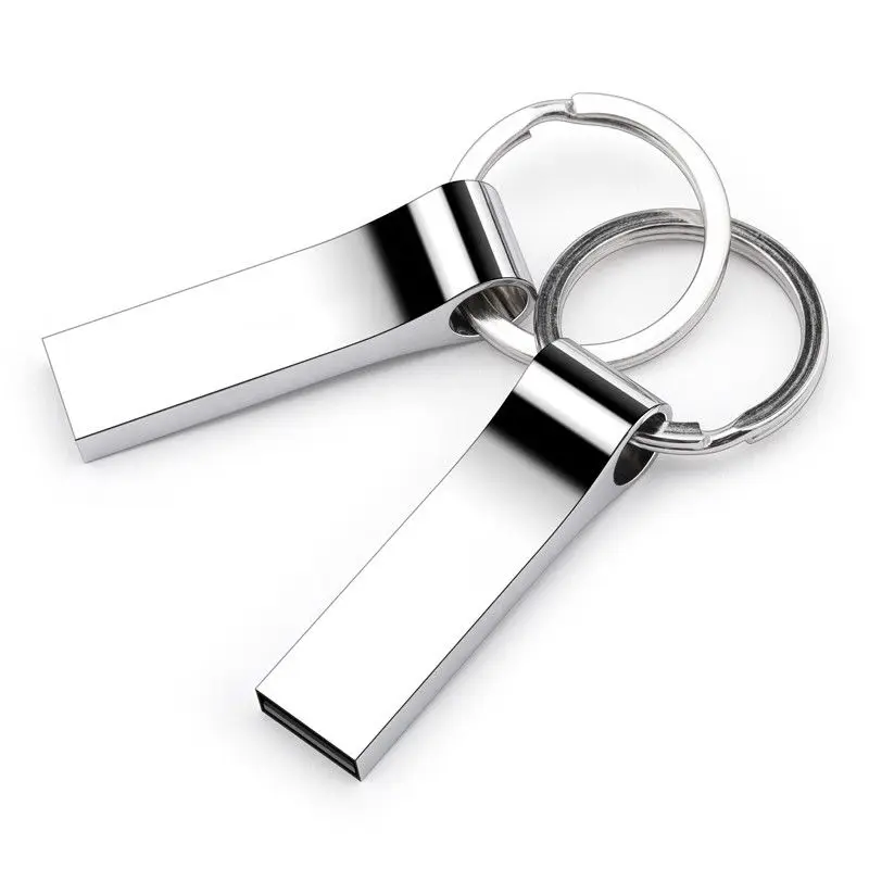 

Promotional Mini Metal Keychain Flash Drive Pendrive Usb Stick Custom Logo Keyring 2.0 3.0 4 gb 8Gb 16Gb 32Gb 64 Gb