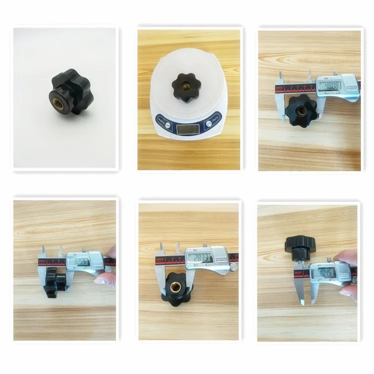 Hl.12100 Phenolic Plastic Star Clamping Knob As Machine Knob Buy