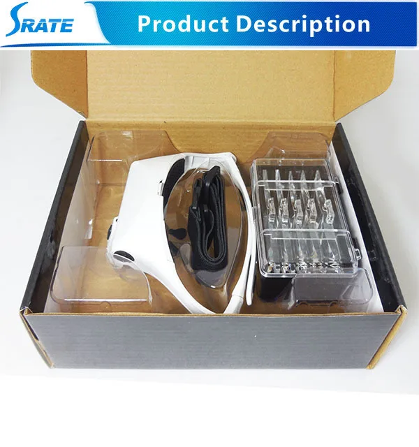 Magnifier No.9892b1 Hands Free Eyeglasses Bracket Interchangeable