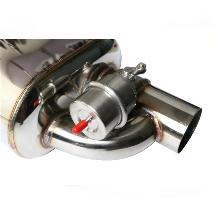 Exhaust Muffler With Valve Cutout Remote