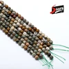 Wholesale Beads Gemstone Crystal Stones Polished Ocean Jasper Beads For Men Jewelry Marking
