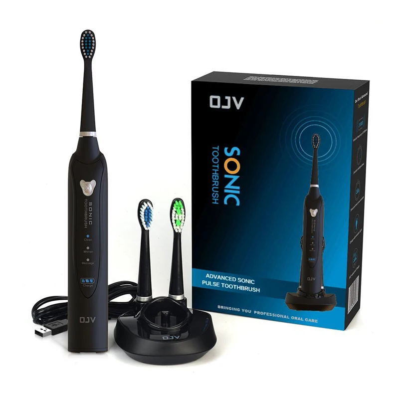 ABS Food Grade Material Soft Bristle Wholesale Musical Cartoon Sonic Kids Electrical Replacement Toothbrush Heads For Children