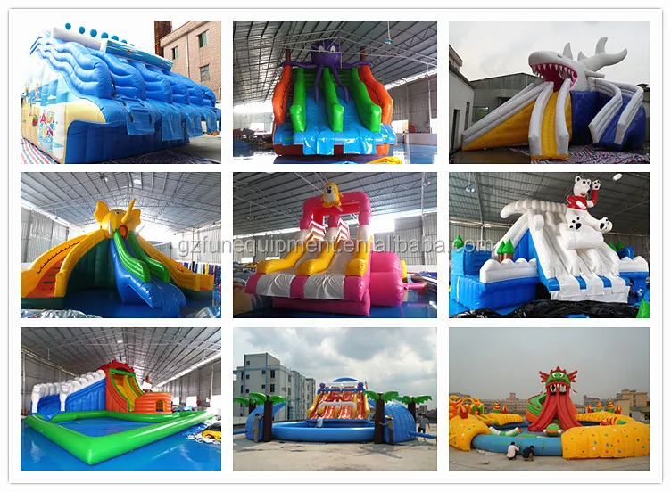 fun air inflatable slide