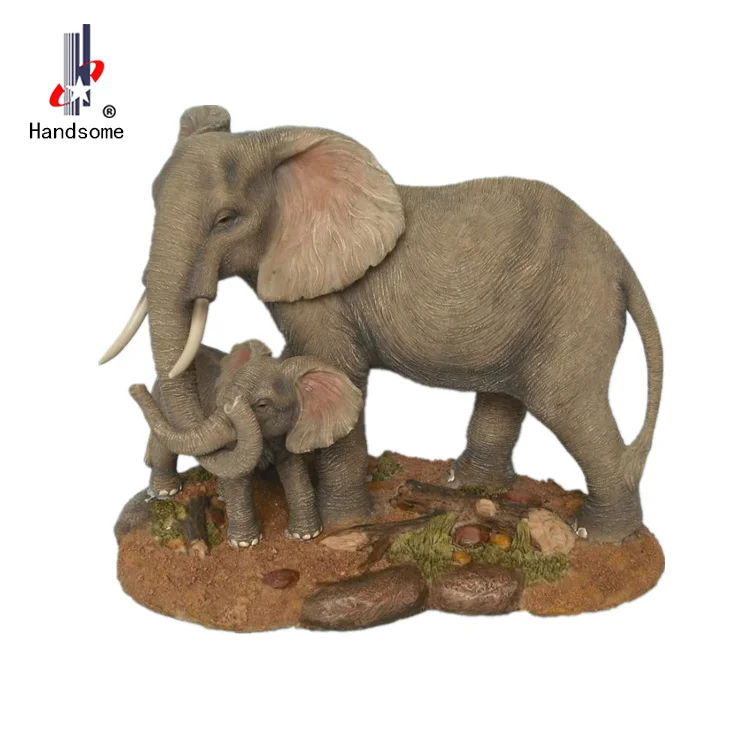 Hand Carved Elephants,Hand Carved Elephants Indian,Elephant Caved Resin