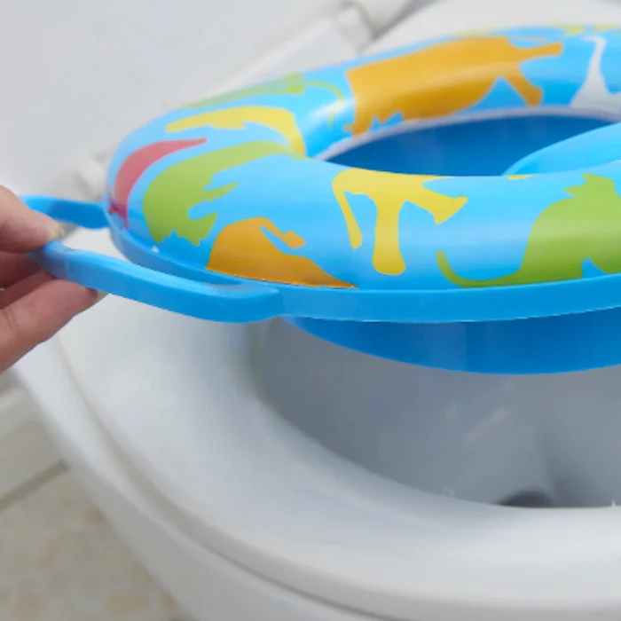 Baby travel potty European bathroom print kid toilet soft baby toilet seat potty seats kids