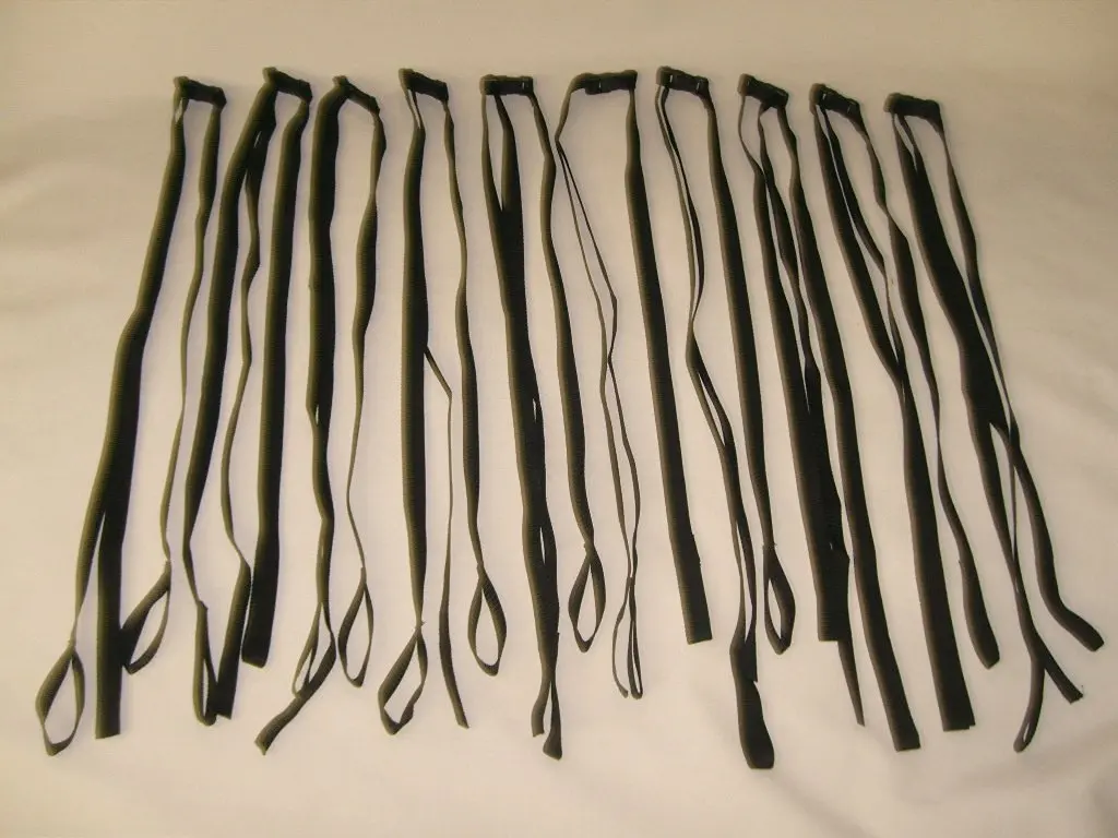 TIE Down Straps Adjustable 1 Inch Wide, Strong Side Release Buckle Made in U.s.a.