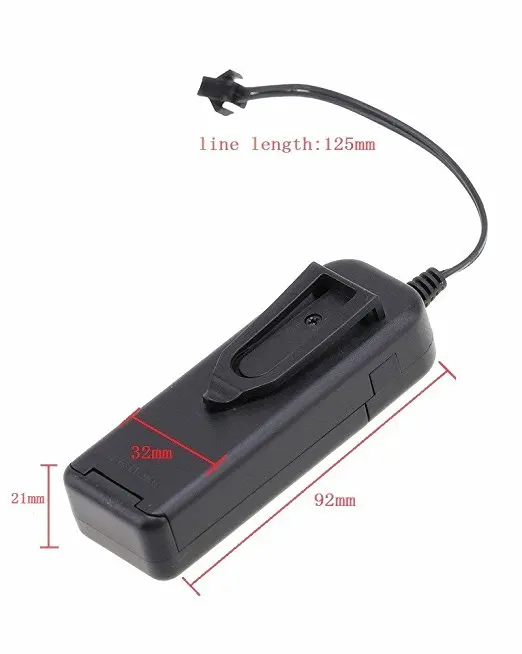 3M 9.6ft Flexible Neon Light EL Wire Rope Tube + Controller Amazingly Bright New Generation of Micro LEDs for Indoor and Outdoor