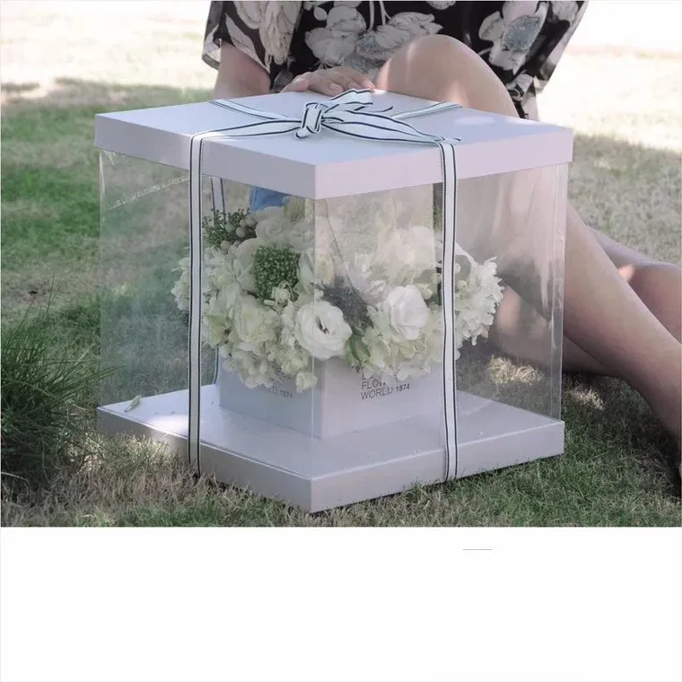 Clear Plastic Flowers Box Buy Luxury Flower Box,Clear Acrylic Flowers