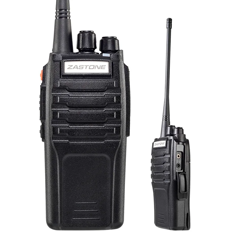 

Best price professional communication device ZASTONE A9 10w walkie talkie radio, Black