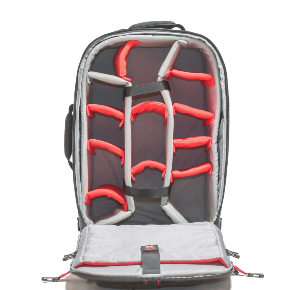 
Camera Rolling Bag Trolley Backpack with Wheels 