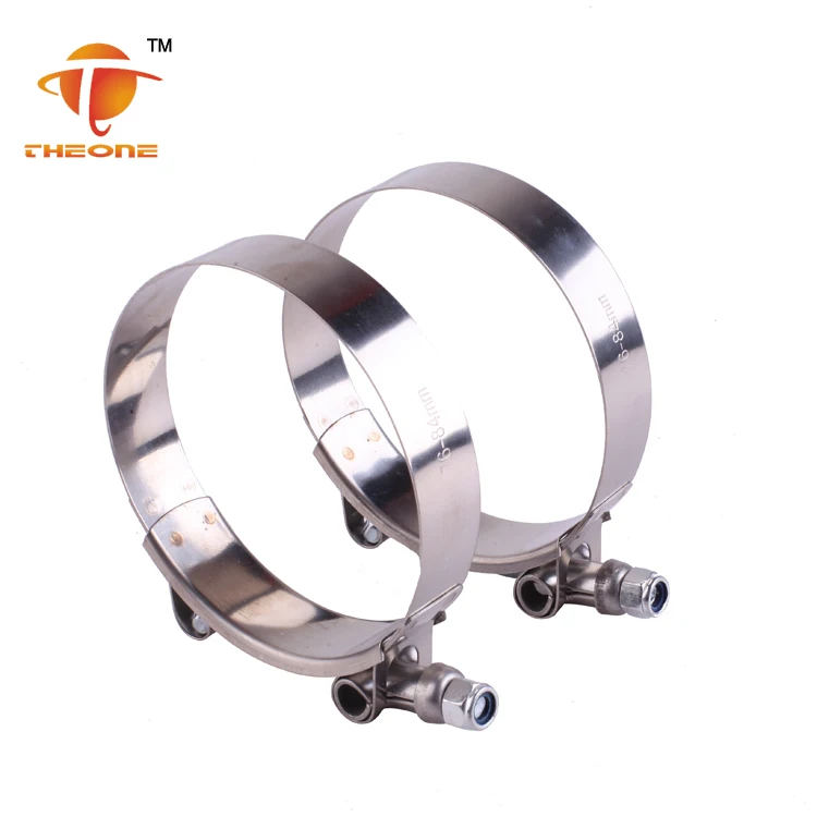 
W2 And W4 Stainless Steel 201 T Bolt Hose Clamps 