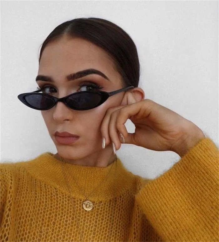 

DOISYER 2019 Hot Sale Fashion Cheap Recycled Plastic Frame Red Party Cat Eye Ladies Sunglasses