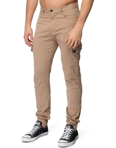 brown jogger pants