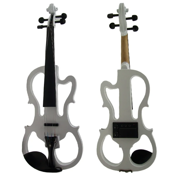 

all solid Violin Factory colorful violin Electric with violino case, Various color