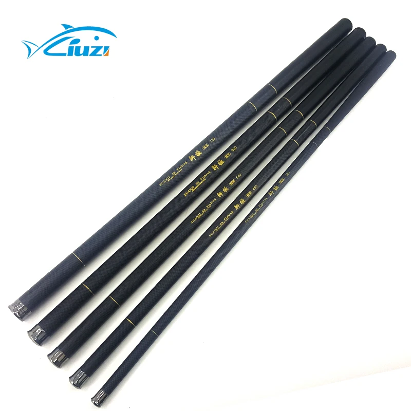 

Cheap Telescopic Carbon Fiber Fishing Rod, Black