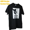 Hot Selling Cheap Combed cotton Digital print Euro size 160g Black Outdoor Team Tee for Company
