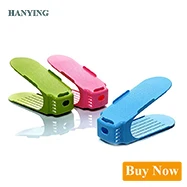 Modern Durable Adjustable Plastic Shoe Display Rack Shoe Storage Organizer for Save Space Organizer for shoes