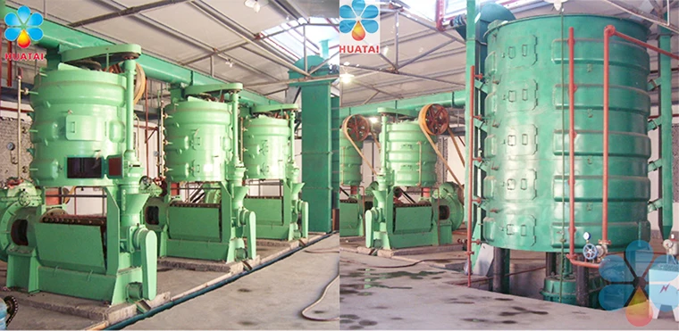 High oil yield sunflower seed extraction oil machine,  cooking oil processing plant