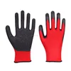Hot Sale Polyester Shell Latex Coated crinkle Gloves Wholesale