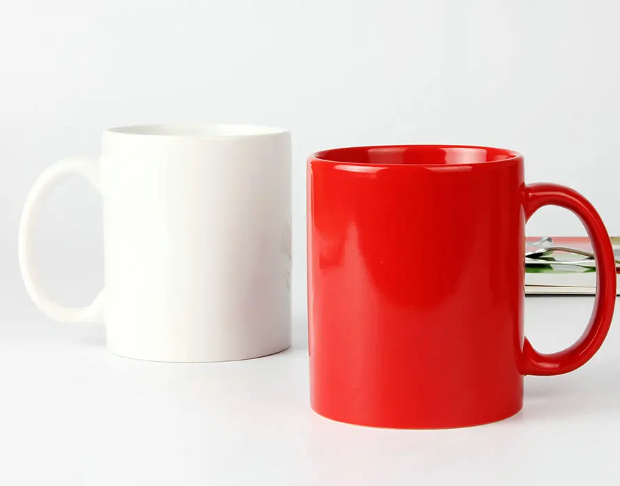 11oz Ceramic / Porcelain Cup And Mugs Lfgb Approved Bpa Free Dishwasher Safe Buy 11oz Ceramic