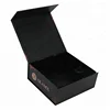 black recycle rectangle folding paper box for cosmetic