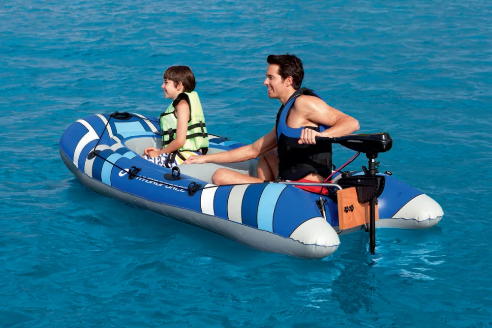 Inflatable Raft 100 Bestway Raft X2 Inflatable Boat - Durable & Fun Water Sports