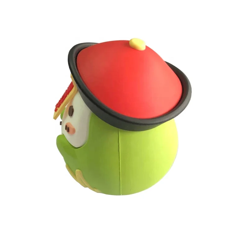 3D Art Collection Zombie Figures Eco-friendly PVC Soft Plastic Toys